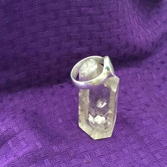 Ring, Turquoise and Sterling Silver Horse Head Ring, size 7.5, Handmade, Artisan - Picture 3 of 8